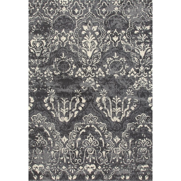 Standalone Bastille Collection Emerge Woven Area Rug - Gray - 2 x 4 ft. ST2994647 - main
